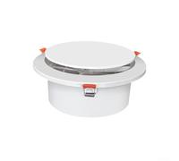 Diffuseur d'air rond en ABS avec filtre pour une distribution optimale de l'air dans les applications d'échappement et de retour d'air (Φ200)