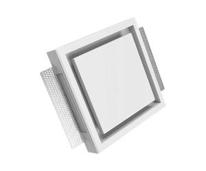 Diffuseur d'air sourcing kvadro-125 125mm Blanc
