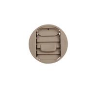 Diffuseur D'air Toit, Beige Clair | Pour Habitacle Arrière, Robuste, Grille Ventilation Ron