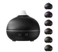Diffuseur d'ambiance 7 couleurs avec prise USB 12 x 11,5 cm, humidificateur d'arôme pour la maison, appareil | Salon avec cheminée, escr