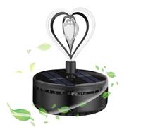 Diffuseur d'aromathérapie automobile, aromathérapie de voiture à énergie solaire | Rassisseur de désodorizante de voiture en forme de cœur en forme d'énergie solaire,Perfume de parfum naturel à 360 de