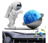 Diffuseur d'aromathérapie de voiture - Planètes Astronaute Thème Sculpture - Sculpture De Parfum De Voiture Et Purificateur D'air,Pour Sedan Bus SUV Camping-cars Résidentiel Voyage En Famille