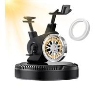 Diffuseur d'aromathérapie de voiture solaire, désodorisant d'air de voiture solaire | Diffuseur de parfum de voiture cyclisme - Outil de décoration de parfum automobile pour tableau de bord