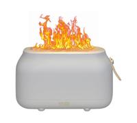 Diffuseur d'aromathérapie, diffuseur d'huile parfumée à effet de flamme à ultrasons | Humidificateur d'air personnel | Pour bureau, collège, étudiants, dortoir, chambre d'enfant, salle de musique
