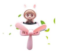 Diffuseur d'aromathérapie en forme d'avion de dessin animé - Éliminateur d'odeurs - Décoration d'intérieur de voiture - Diffuseur d'air amusant pour voiture, maison