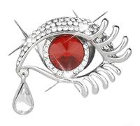 Diffuseur d'aromathérapie en forme de larme d'ange en strass pour grille d'aération de voiture, parfum de jasmin infusé pour modèles de véhicules pour décoration (rouge)