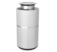 Diffuseur d'aromathérapie en métal pour voiture, sans eau, diffuseur d'huiles essentielles atomisant, fonctionnement silencieux pour une utilisation dans un véhicule ou des petits espaces (argent)