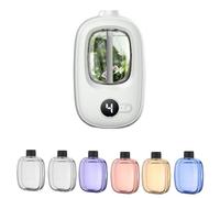 Diffuseur d'aromathérapie intelligent - Pulvérisateur de parfum automatique - Humidificateur à ultrasons rechargeable - 4 modes - Support mural sans fil pour chambre à coucher, grande pièce, bureau