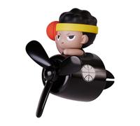Diffuseur d'aromathérapie jeune basket-ball - Clip de parfum d'avion, pilote - Agence de ventilation du parfum, décoration de climatisation de véhicule - Figurine parfumée créative pour la décoration