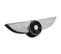 Diffuseur d'aromathérapie pour voiture, clip désodorisant pour voiture - Clips d'aération de parfum de voiture longue durée - Ornements créatifs d'volant, décoration intérieure d'éliminateur d'odeur d