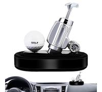 Diffuseur d'aromathérapie pour voiture - Décoration - Golf Elements | Design inspiré du golf avec panneau solaire efficace pour SUV, camping-car, camion