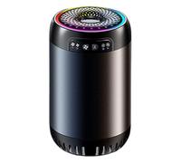 Diffuseur D'aromathérapie Pour Voiture, Désodorisant Pour Voiture Avec Lumière - Diffuseur D'aromathérapie Intelligent Rechargeable - Parfum De Voiture Alimenté Par Batterie, Parfum De Voiture Portabl