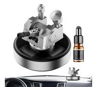 Diffuseur d'Aromathérapie pour Voiture,Fonctionne à l'Énergie Solaire - Décor Équipement Auto avec Huile Essentielle 5ml - Idée Cadeau Voyage Maison