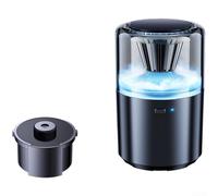 Diffuseur d'aromathérapie rechargeable pour voiture, matériau ABS + PC avec éclairage d'ambiance LED à six couleurs, pulvérisateur de parfum automatique et trois modes réglables, convient pour une