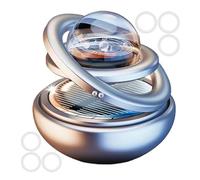 Diffuseur d'aromathérapie solaire rotatif pour voiture, diffuseur de parfum Osmanthus pour véhicules, désodorisant portable, diffuseur d'air rotatif à énergie solaire pour parfum relaxant