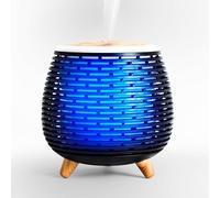 Yoghi Diffuseur d'arôme, humidificateur et lampe Aromi Ultrasonique Noir