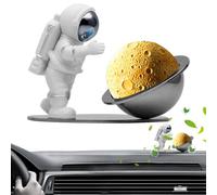 Diffuseur D'Arôme Voiture | Ornement Planétaire - Statuette Diffuseur Aromathérapie Auto | Pour Berline Minibus Camping-car SUV Trajets Voyages et Sorties