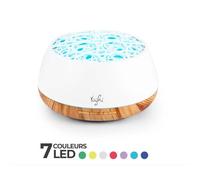 Diffuseur d'arôme - YOGHI - AROMI 400 - 3 en 1 (diffuseur, humidificateur, lampe) - 400 ml - 7 couleurs LED