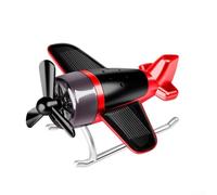Diffuseur d'arômes à énergie solaire pour voiture, design élégant, désodorisant pour lieux de travail et maison, parfum invité continu (rouge)