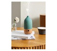 CREATE/AROMA CERAMIC/Diffuseur d'arômes et mini humidificateur avec lumière vert sauge/Réservoir 100 ml, pièces jusqu'à 20-35 m², 7 couleurs de lumières LED, fonction aromathérapie, 5 W