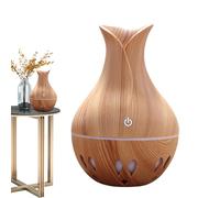 Diffuseur d'arômes avec lumière LED - Humidificateur USB 130 ml, changement de couleur, lumières d'ambiance, portable, silencieux, ABS et PP, comprend des cotons-tiges et un câble USB, idéal pour la m