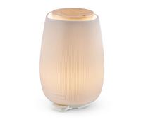 Beurer LA 45 Diffuseur d'arôme pour huiles essentielles, nébuliseur à ultrasons pour aromathérapie, lumière LED en 9 Couleurs, boîtier en céramique & Couvercle en Bois, minuterie & arrêt Automatique