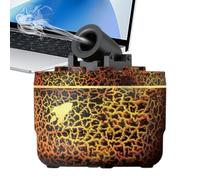 Diffuseur d'arômes, éclairage d'ambiance réglable, décoration de maison, diffuseur de humidificateur d'air avec fissure volcanique | Pour chambre, salon, cuisine, bureau, école, appartement
