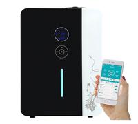 Diffuseur D'ArôMes Intelligent, Diffuseur D'Huiles Essentielles, Champ D'Application (5 000 M³), Minuterie De ContrôLe par Application TéLéPhonique, Capacité (1 200 ML),B