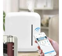 Diffuseur D'ArôMes Portable (ContrôLe par Application Bluetooth), Diffuseur D'Huiles Essentielles (Capacité De 150 ML), Suspension Et Table, Synchronisation en 6 éTapes,A