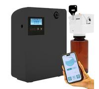 Diffuseur D'ArôMes pour La Maison (300 M-400 M³), Machine à Air ParfuméE Intelligente WiFi (ContrôLe par TéLéPhone Portable), Minuterie + Bouteille D'Huiles 300 ML, pour Grande PièC,B