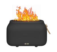 Diffuseur d'arômes pour la maison - Diffuseur d'huile parfumée à effet de flamme à ultrasons - Petit humidificateur de bureau | Pour propriétaires, bureau, voyageurs, étudiants, dortoir, chambre