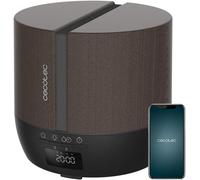 Diffuseur D'Arômes Purearoma 550 Connected Black Woody. Capacité 500 Ml, Écran Led, Haut-Parleur, Contrôle Par Bluetooth, 3 Modes De Fonctionnement, Minuterie 12H, Couverture 30 M²