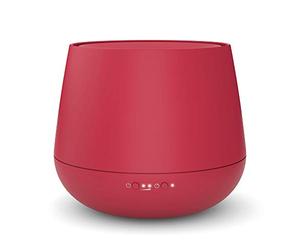 Diffuseur d'arômes Stadler Form Julia, avec brume à effet lumineux LED, mode à intervalles, fonction pivotante, convient pour l'huile parfumée, durée de fonctionnement 54 h, chili red