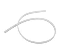 Diffuseur de Bande LED Courbe 12mm en PVC Blanc pour Plafond | Profilé Plastique UV Résistant, Installation Simple, Ligne Lumineuse Continue, pour Gorges Architecturales