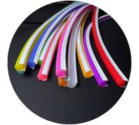 Diffuseur de bande LED en Tube néon en Silicone, 8mm, Flexible, 1m, for décoration de panneaux DIY(Purple)