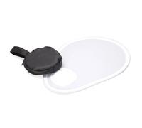 Diffuseur de caméra Softbox 30 cm Diffuseur de lentilles de photographie Facile à transporter Crée une photo douce et même lumineuse