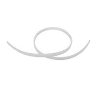 Diffuseur de Canal en U 11mm Blanc en PVC Flexible Courbé Élégant | Distribution Douce de Lumière, Installation Murale pour Plinthes et Éclairage de Meuble