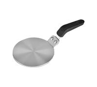 Diffuseur de chaleur en acier inoxydable - Adaptateur à induction, de cuisson, café lait, disque convertisseur de de cuisson en verre électrique, créatif, longue durée, avec poignée