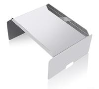 Diffuseur de chaleur en acier inoxydable pour barbecue BCA012, répartition uniforme de la chaleur, pour différents modèles de four et de gril