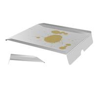Diffuseur de chaleur - Pièces de rechange pour sections de chaleur pour camp - Remplacement en acier inoxydable - Accessoire de barbecue pour hommes, femmes et cuisine - Acier inoxydable -