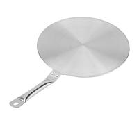 Diffuseur de chaleur, plaque d'adaptation à induction en acier inoxydable Plate plaque à induction Plaque de cuisson Diffuseur de chaleur Bacs moyens pour convertisseur de table (20cm)