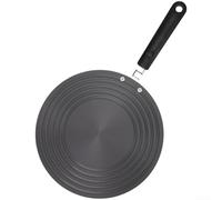 Diffuseur de chaleur pour cuisinière à gaz avec plaque en aluminium antidérapant double face, empêche les ustensiles de cuisine de glisser et accélère le processus de décongélation des aliments (L)