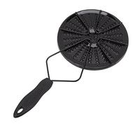 Diffuseur de Chaleur pour Cuisinière à Gaz, Plaque Chauffante en Fonte pour Gaz Chauffage Rapide et Uniforme Isolation de La Chaleur du Feu Ouvert Diffuseur Anti-Brûlure pour Cuisinière à Gaz Protège