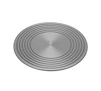 Diffuseur de chaleur pour cuisinière à gaz, plaque de conduction thermique en aluminium, plateau rond de dégivrage rapide, protège les accessoires de cuisine (taille : 28 x 0,4 cm)
