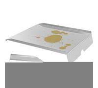 Diffuseur de chaleur pour gril - Revêtement de plateau d'égouttement pour griller, déflecteur de chaleur résistant aux intempéries pour le jardin, le camping, la cuisine en plein air, la maison, les