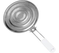 Diffuseur de Chaleur pour Plaques de Cuisson Gaz 20 cm Accessoire Acier Inoxydable Blanc Universal