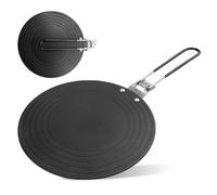 Diffuseur de chaleur rond de 24 cm pour cuisinière à gaz, plaque de décongélation en alliage d'aluminium, plaque de cuisson convertisseur
