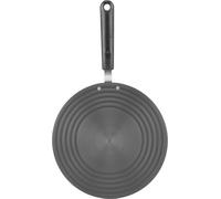 Diffuseur de chaleur Simmerplatte - alliage d'aluminium de 4mm d'épaisseur, diffuseur de flamme plaque de cuisson, accessoire de cuisine avec poignée, 24cm