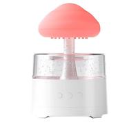 Diffuseur de champignons en forme de goutte de pluie - Humidificateur de nuage de qualité supérieure - Pour la maison, les réunions de famille, les voyages, la lecture, le sommeil, le yoga, silencieux