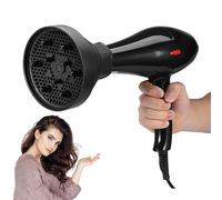 Diffuseur de cheveux - Diffuseur de cheveux - Diffuseur pliable pour cheveux bouclés - Accessoire de coiffure pour un séchage rapide et un gain de volume sans frisottis
